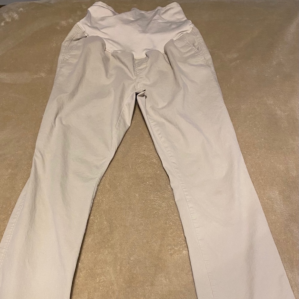 Maternity Khaki Pants by Old Navy Size 8